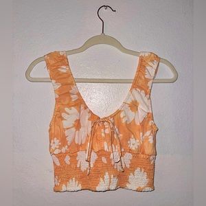 American Eagle Floral Pattern Top